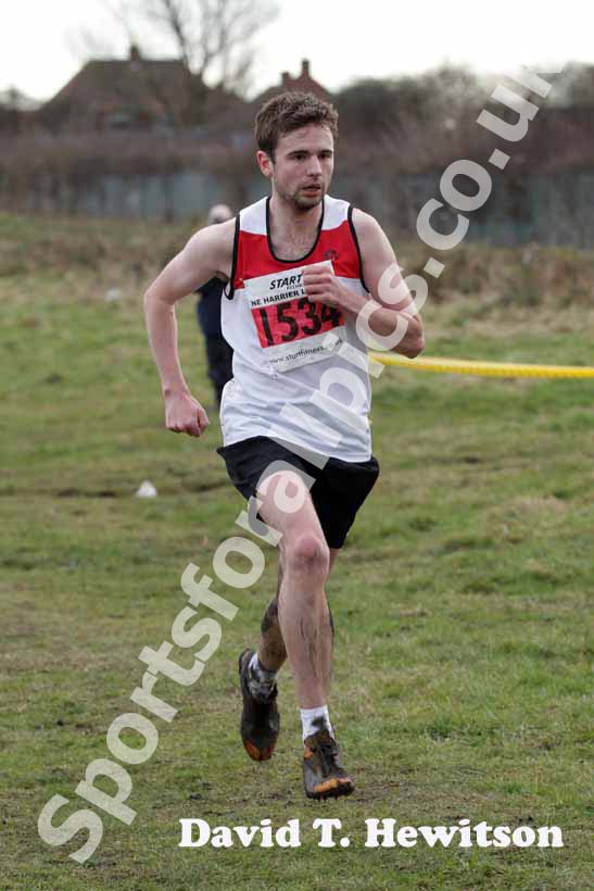 Senior mens winner Phil Edge,  NEHL, Wrekenton.